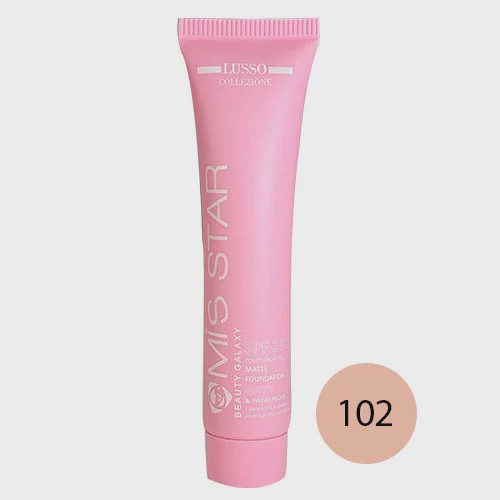کرم پودر تیوپی (SPF20) میس استار کد 102