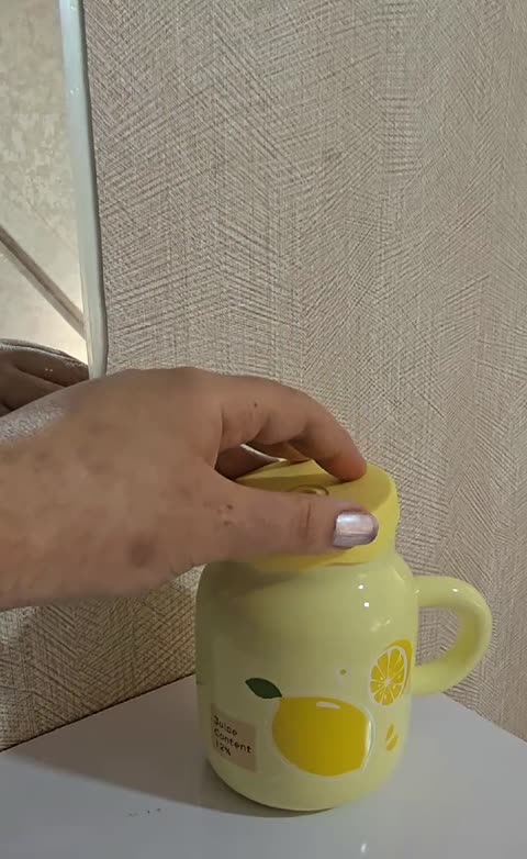 لیوان فانتزی لیمویی (بدون سر نی)