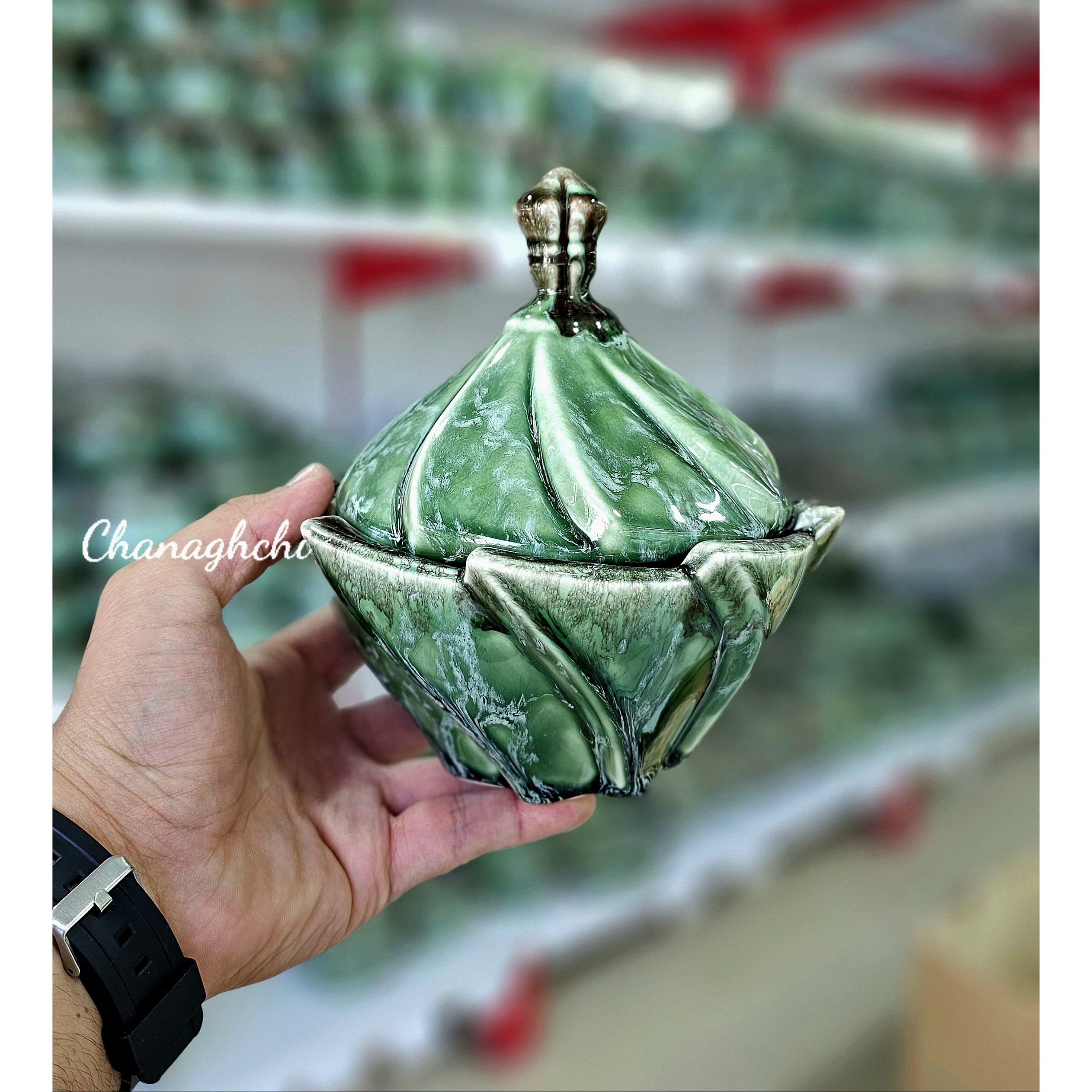 شکلات خوری سرامیکی مدل آبشاری