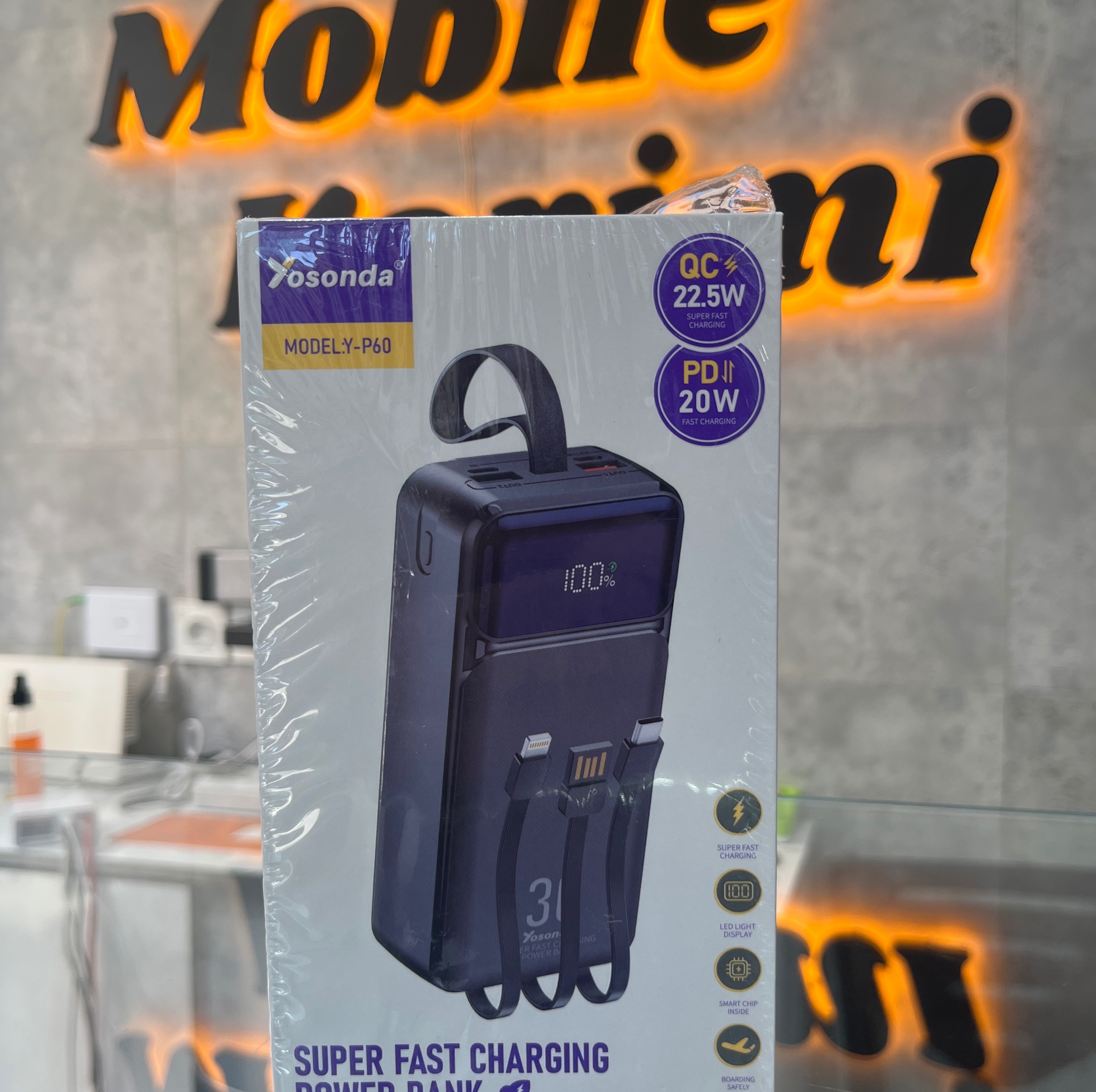 پاوربانک yosonda. YP60