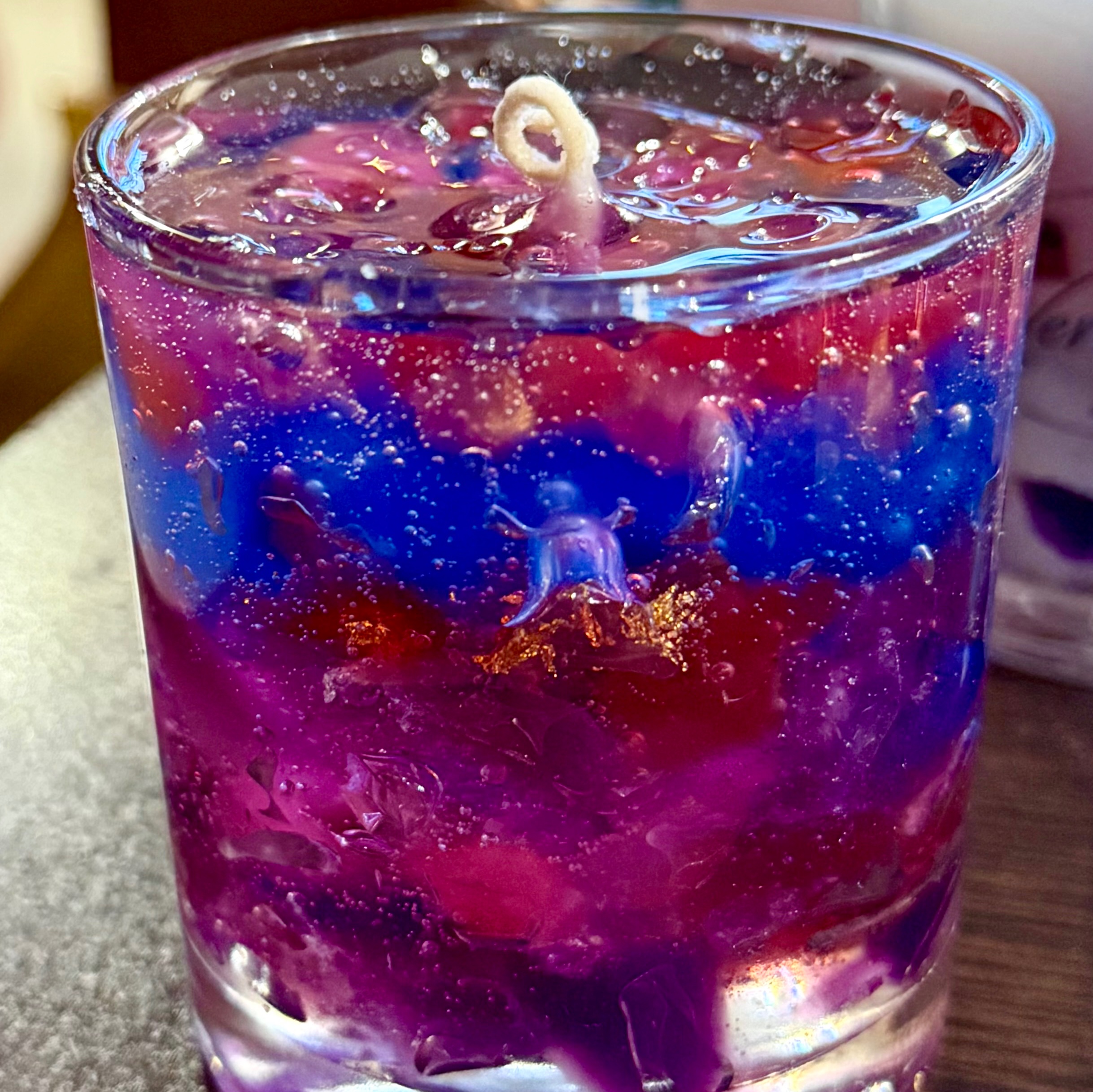 شمع ژله ای الوان