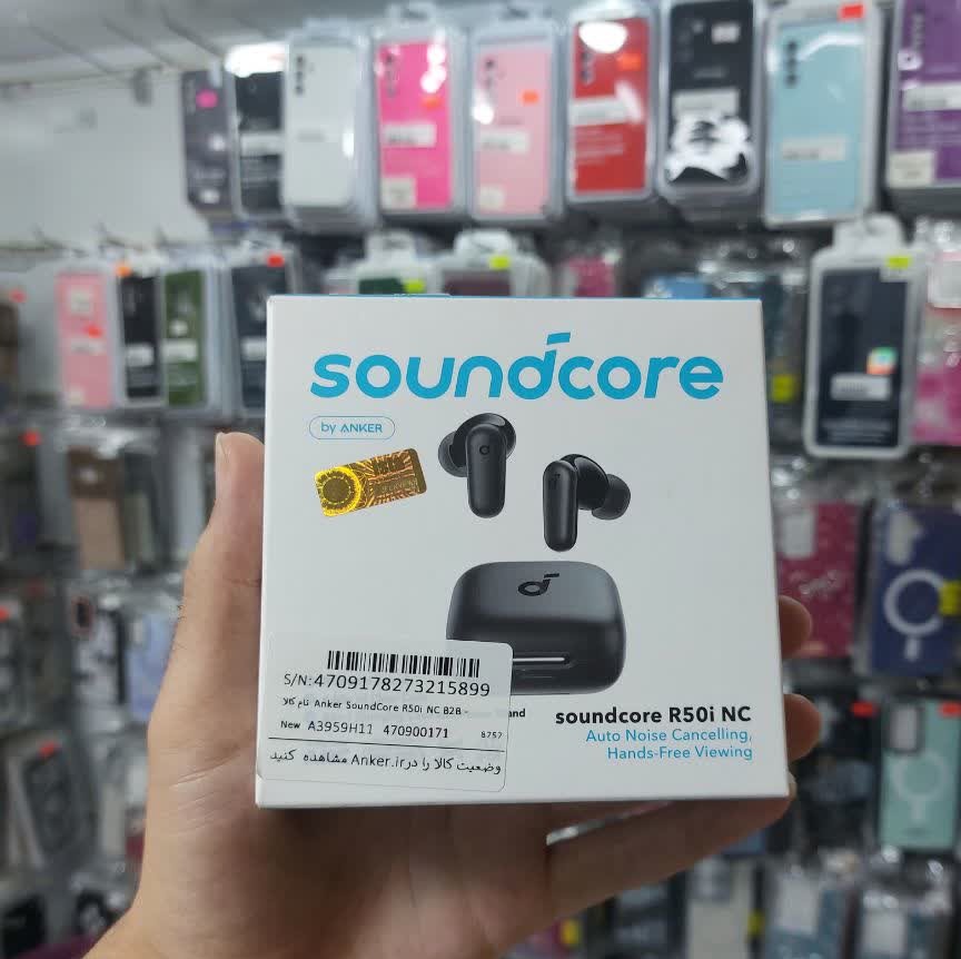 هدفون بلوتوثی انکر مدل R50i NC با حذف نویز فعال (ANC)