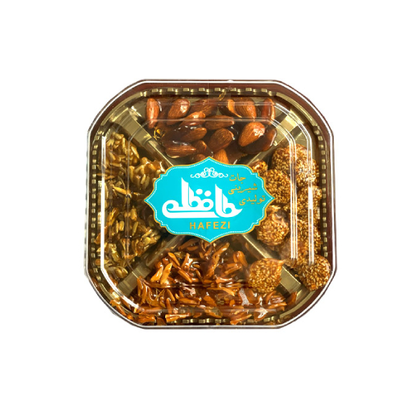 سوهان عسلی چهارمغز