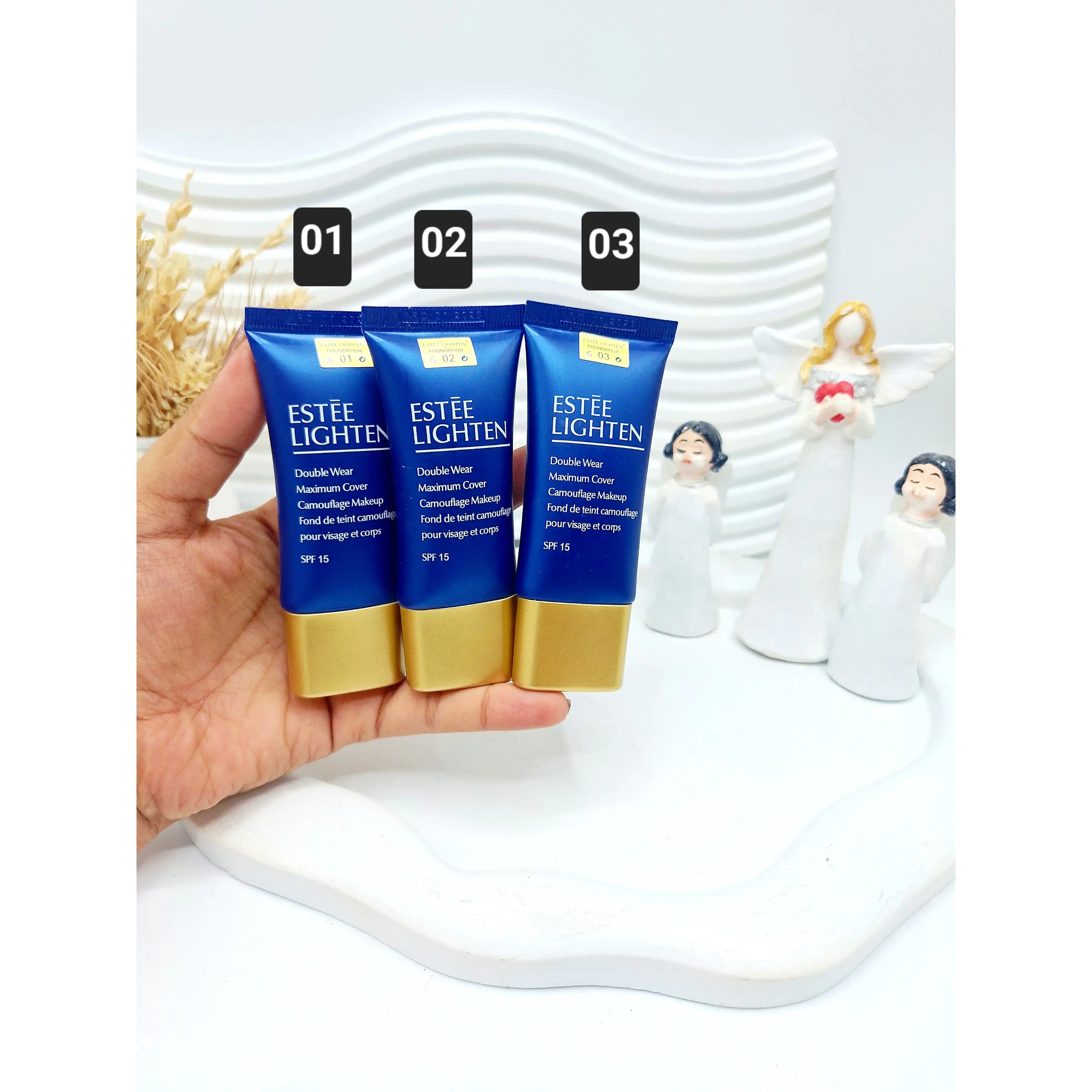 کرم پودر تیوپی با پوشانندگی بالا و SPF15 استی لایتن