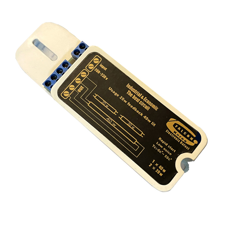 ترانس مهتابی فالکون مدل بالاست کد 1x40w 2x20w