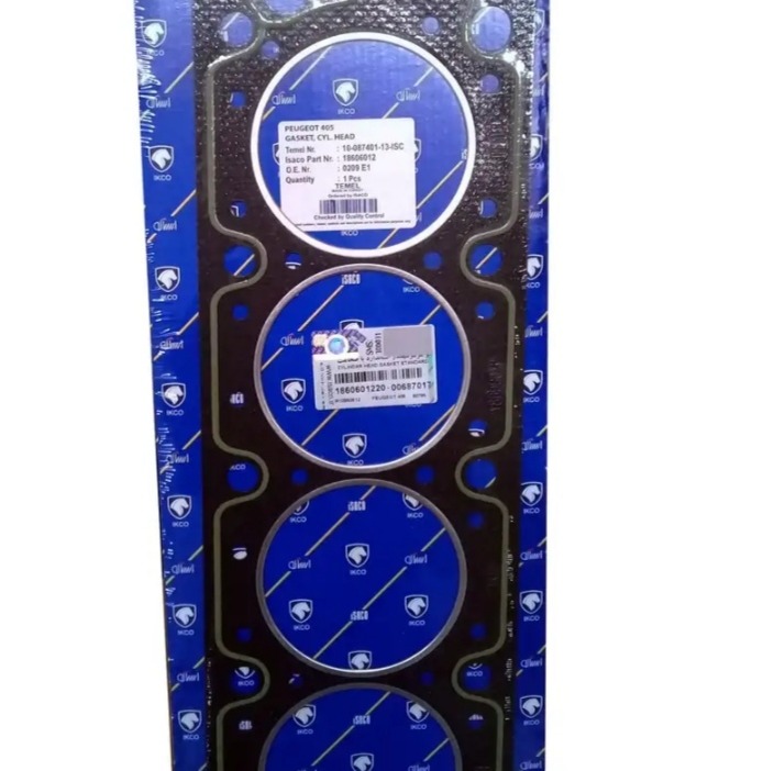 واشر سر سیلندر استاندارد پژو 405-سمند-پارس با موتور XU7 ایساکو اصلی