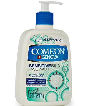 کامان ژل شستشوی پوست حساس comeon sensitive skin face wash