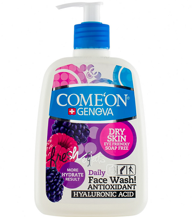 کامان ژل شستشوی صورت مناسب پوست خشک Comeon Dry Skin Face Wash