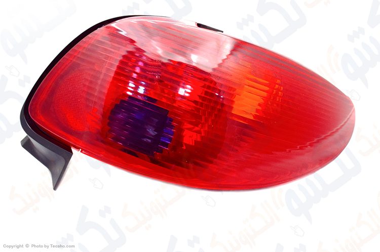خطر عقب راست 206 بدون لامپ و جا لامپی (ماد پارت)