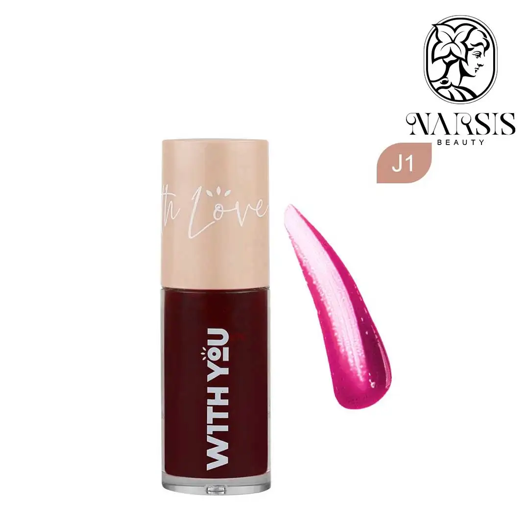  تینت رنگی لب و گونه J1 رزبری ویت یو(Raspberry Tint With You) نارسیس بیوتی
