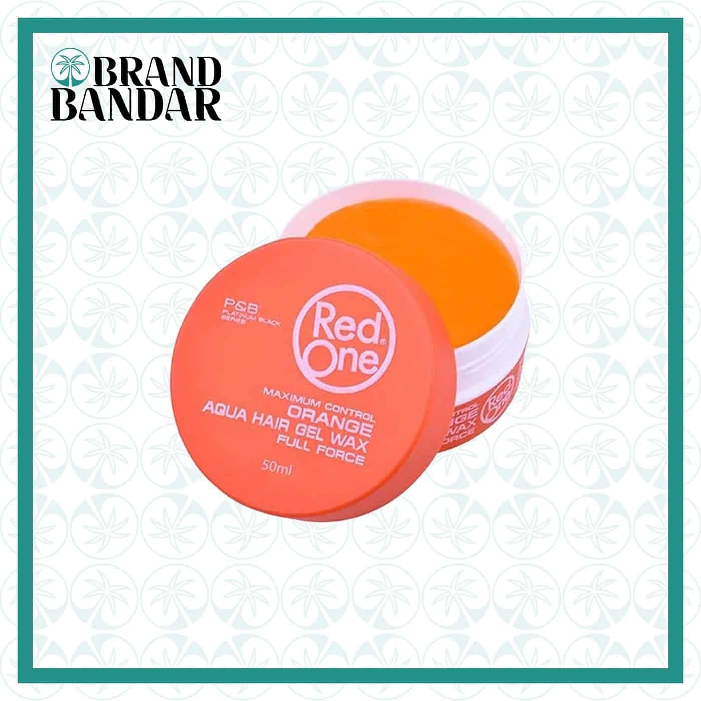 واکس مو نارنجی ردوان RED ONE ORENGE AQUA WAX