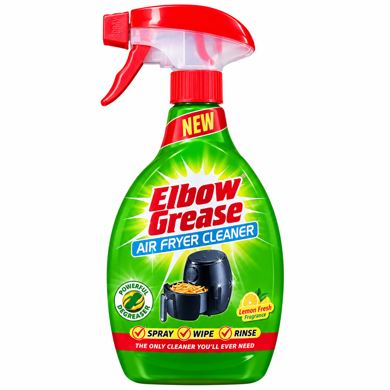 اسپری تمیزکننده ایربرایر Elbow Grease لیمویی 500 میل