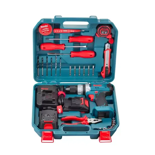 کیت دریل شارژی 33 پارچه رونیکس مدل RS-8615