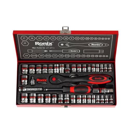 مجموعه بکس 40 عددی 38 اینچ دسته TPR رونیکس RH-2640