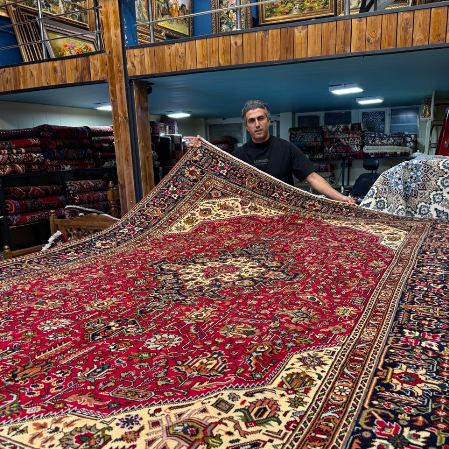 فرش دستبافت 6 متری تبریز کد 271 مدل 72695