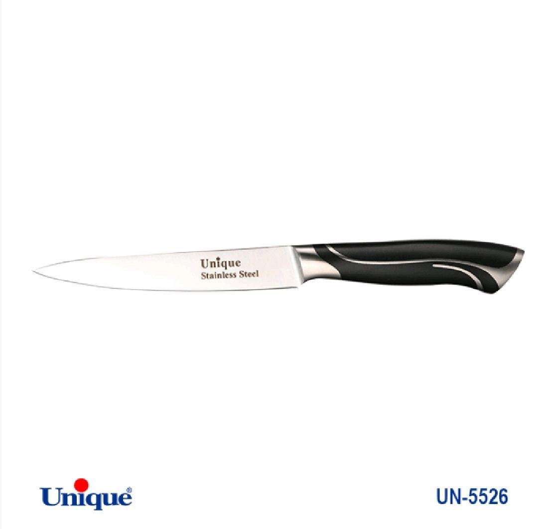 کارد تک آشپزخانه 5 یونیک Unique کد UN-5526 طرح خط دار (پس کرایه)