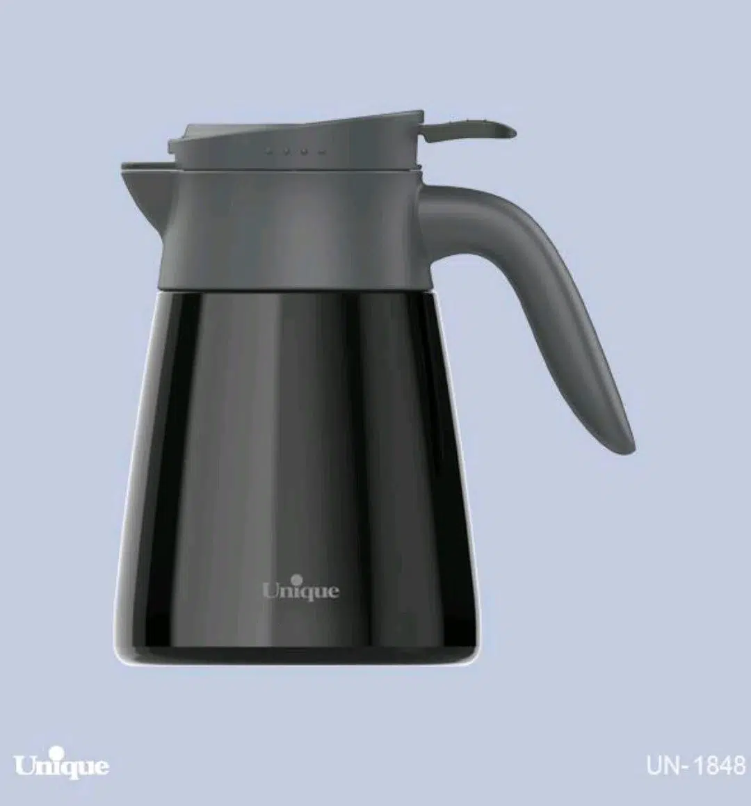 فلاسک 1لیتر بدنه رنگی بدون شیشه یونیک کد UN-1848 (پس کرایه)