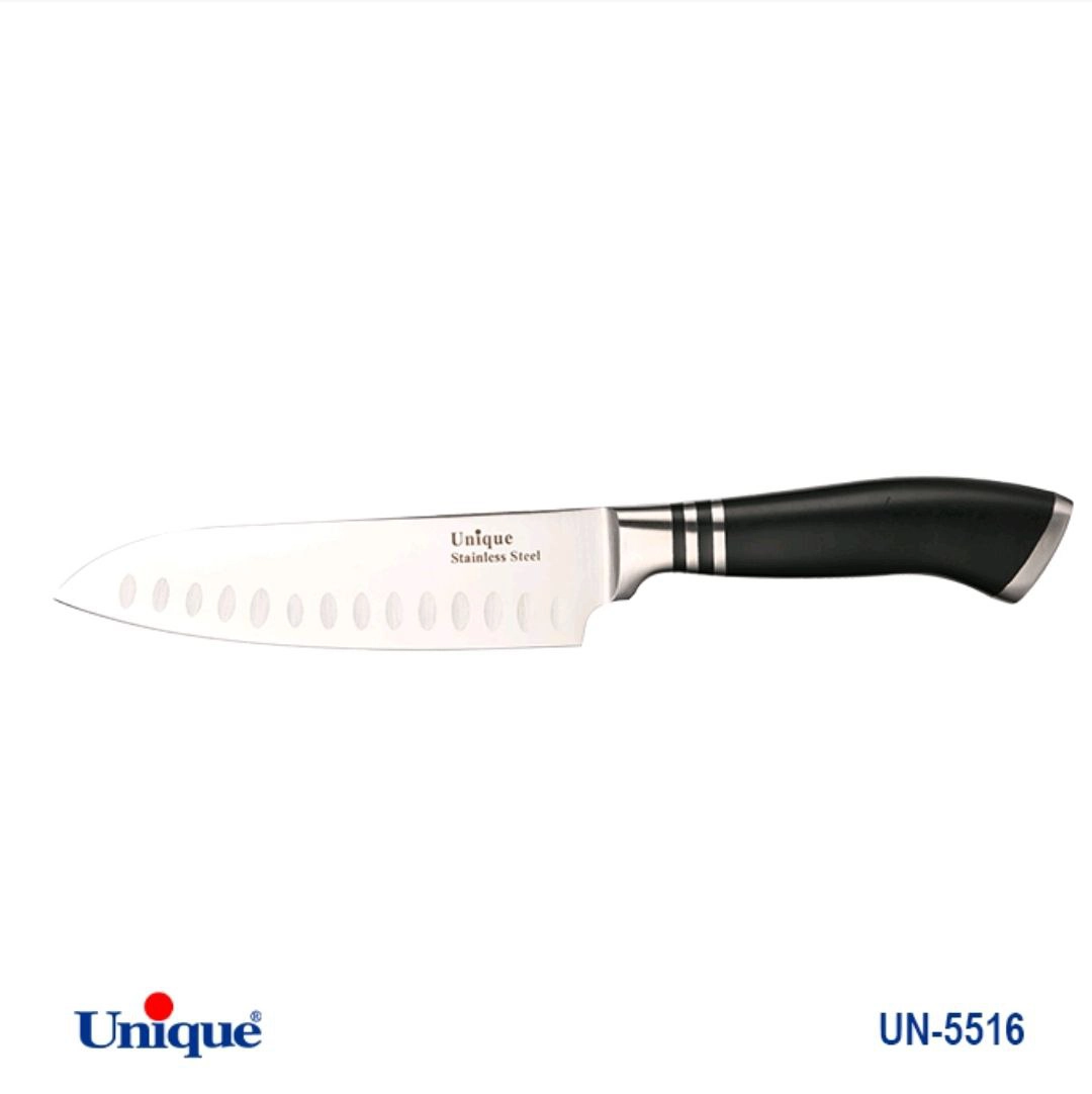 کارد تک آشپزخانه 7 سانتاکو یونیک Unique کد UN-5516 طرح ساده (پس کرایه)