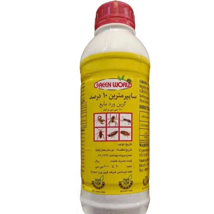 سم حشره کش و سوسک کش گرین وورد - 1 لیتری