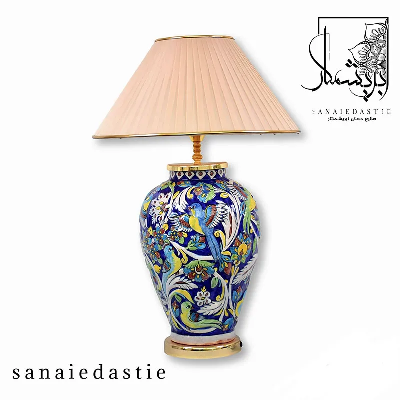 آباژور رومیزی لاجورد(هفترنگ)