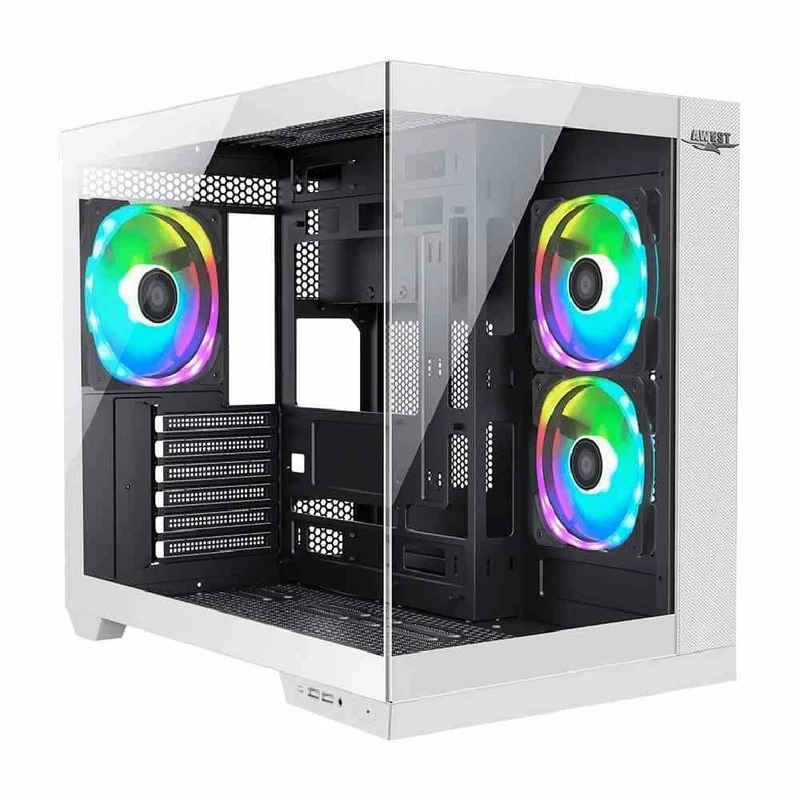 کیس کامپیوتر گیمینگ اوست مدل GT-AQ12-MBW