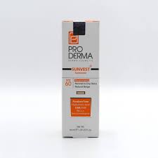 کرم ضدآفتاب رنگی و مرطوب کننده پرودرما رنگ بژطبیعی (spf60)