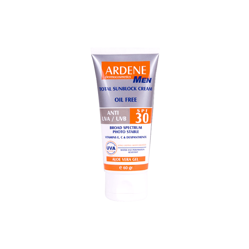 کرم ضد آفتاب مردانه SPF30 آردن (60 گرم)