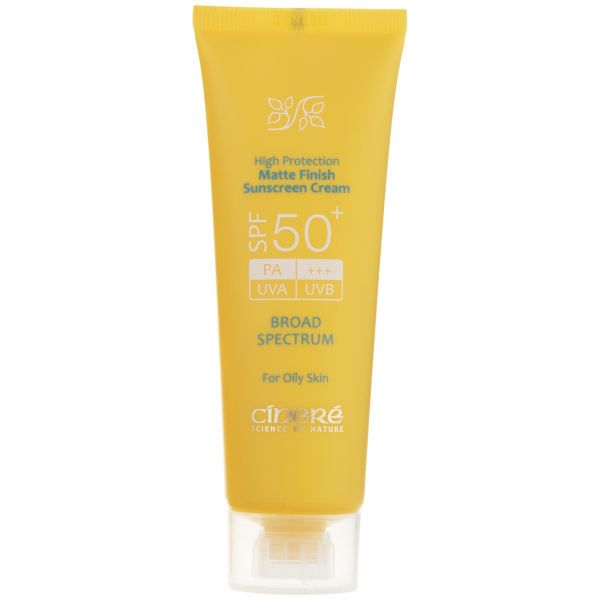 کرم ضد آفتاب بدون رنگ +SPF50 سینره
