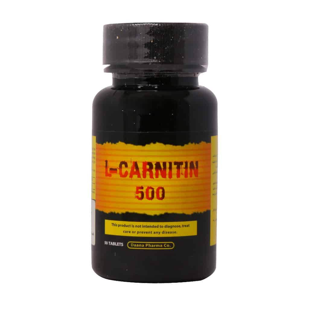 قرص ال کارنیتین 500 میلی گرم دانا (50 عدد)