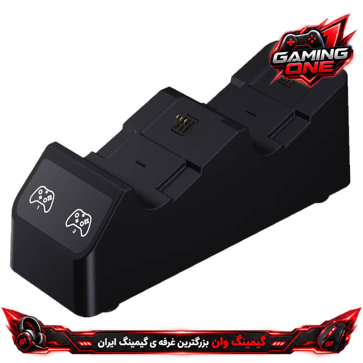 پایه شارژر دوگانه اسپارک فاکس مدل W20X513-01 مخصوص ایکس باکس سریز X/S و وان - پس کرایه