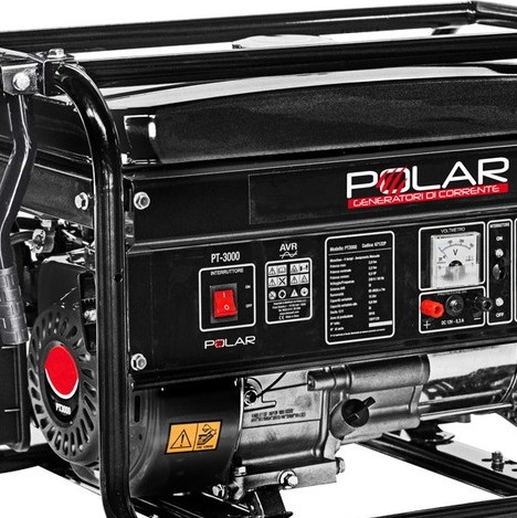 ژنراتور بنزینی Polar PT3000 موتور 4 زمانه 2.5 کیلووات 6.5 اسب بخار