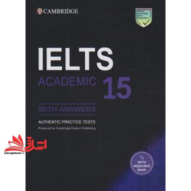 کتاب CAMBRIDGE IELTS 15 ACADEMIC+CD (رهنما)