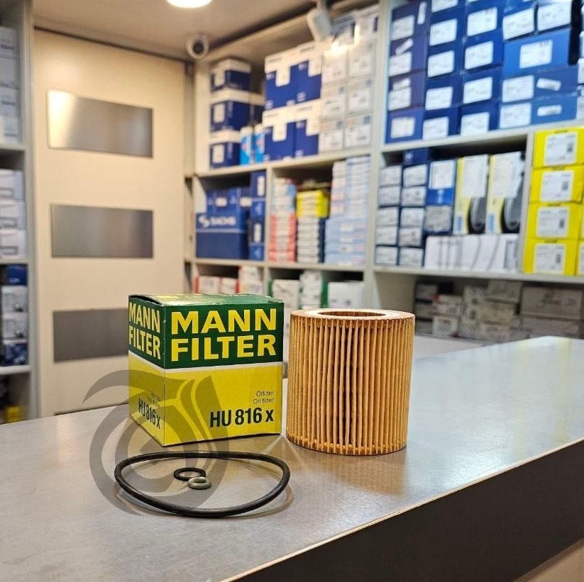 فیلتر روغن بی ام و N52 N54 برند MANN HU816X