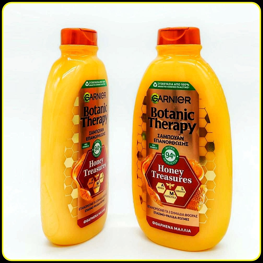 شامپو ترمیم کننده گارنیر بوتانیک تراپی عسل 400 میلیلیتر Garnier Botanic Therapy Honey Treasures Shampoo