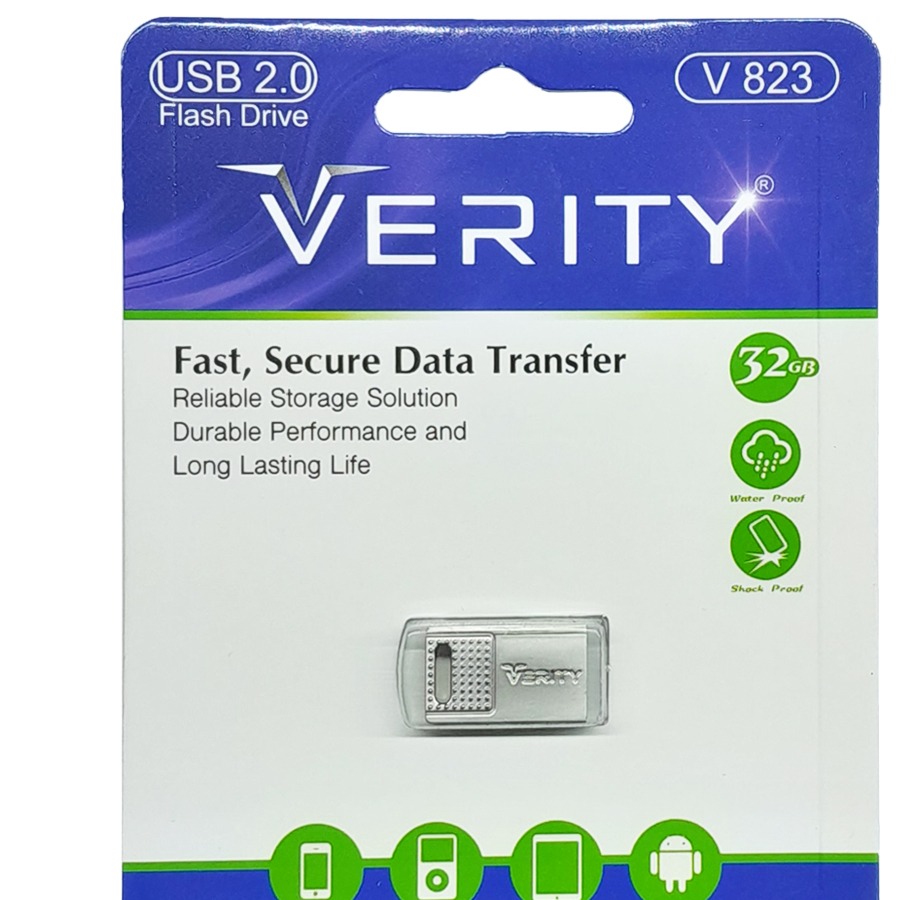 فلش مموری وریتی مدل V823 ظرفیت 32 گیگابایتجدید