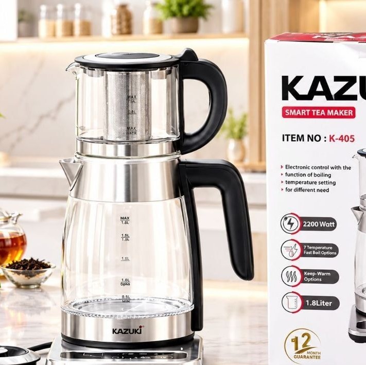 چای ساز روهمی کازوکی ژاپن هوشمند دارای گرم نگهدارنده با گارانتی و ارسال رایگان