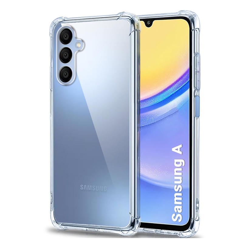 کاور مدل شفاف مناسب برای گوشی موبایل سامسونگ Galaxy A15جدید