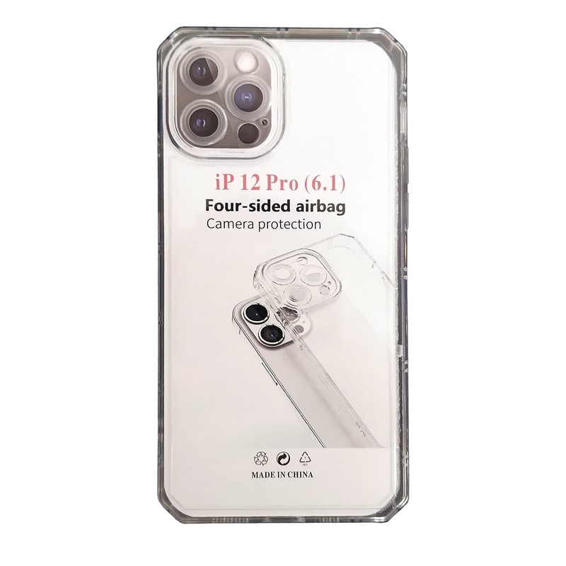 کاور مدل کربنی شفاف کد IP12P-SH مناسب برای گوشی موبایل اپل IPhone 12 Pro
