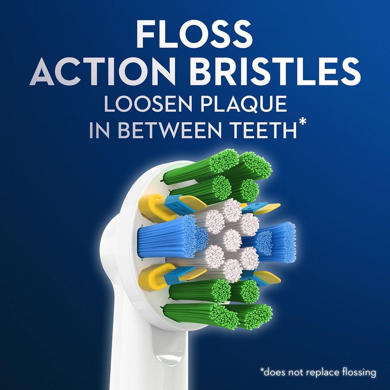 سری یدک مسواک برقی اورال-بی مدل PRO Floss Action بسته 2 عددی