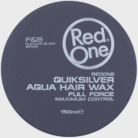 واکس مو حالت دهنده رد وان خاکستری (طوسی) Red One Grey Aqua Hair Wax - حجم 150 میلی لیترجدید