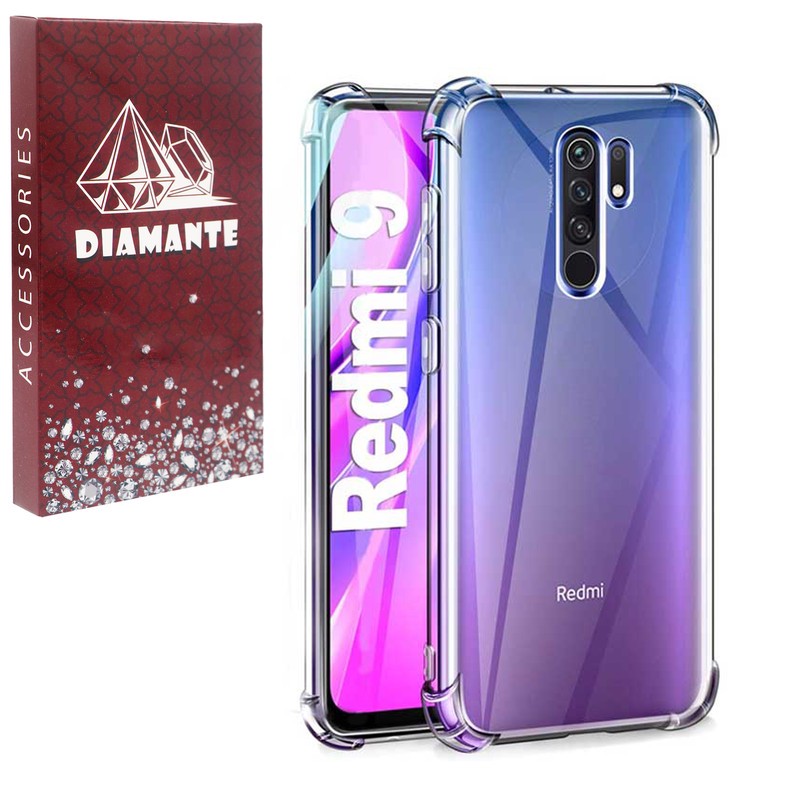 کاور دیامانته مدل ساده مناسب برای گوشی موبایل شیائومی Redmi 9 Prime