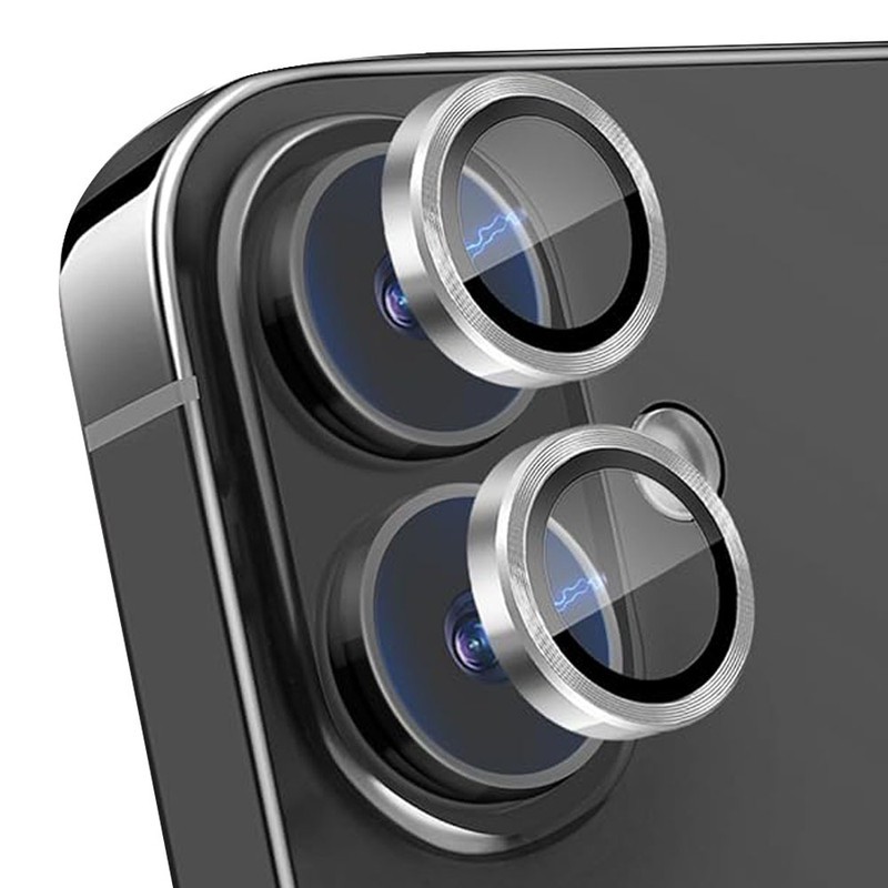 محافظ لنز دوربین ایرگلوری مدل رینگی مناسب برای گوشی موبایل اپل Iphone 16 16 Plus
