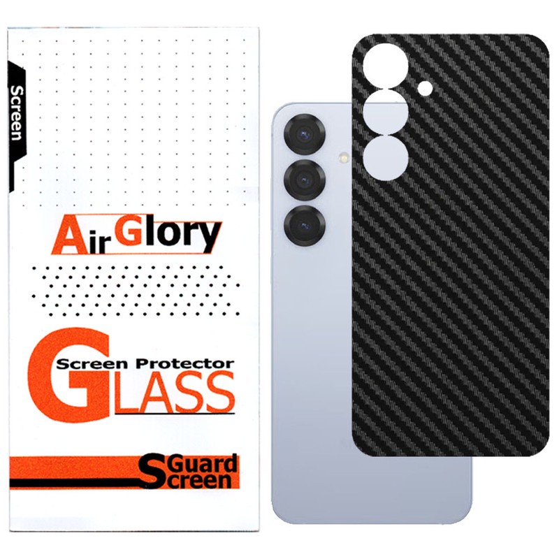 برچسب پوششی ایرگلوری طرح کربن مدل Air مناسب برای گوشی موبایل سامسونگ Galaxy A25