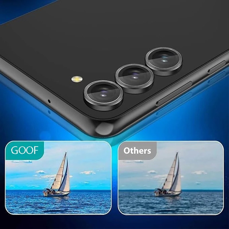 محافظ لنز دوربین گوف مدل Ring مناسب برای گوشی موبایل سامسونگ Galaxy A54