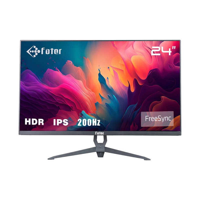 مانیتور 24 اینچ فاطر مدل F24-200B1 با وضوح Full HD، پنل IPS و نرخ به روزرسانی 200 هرتز