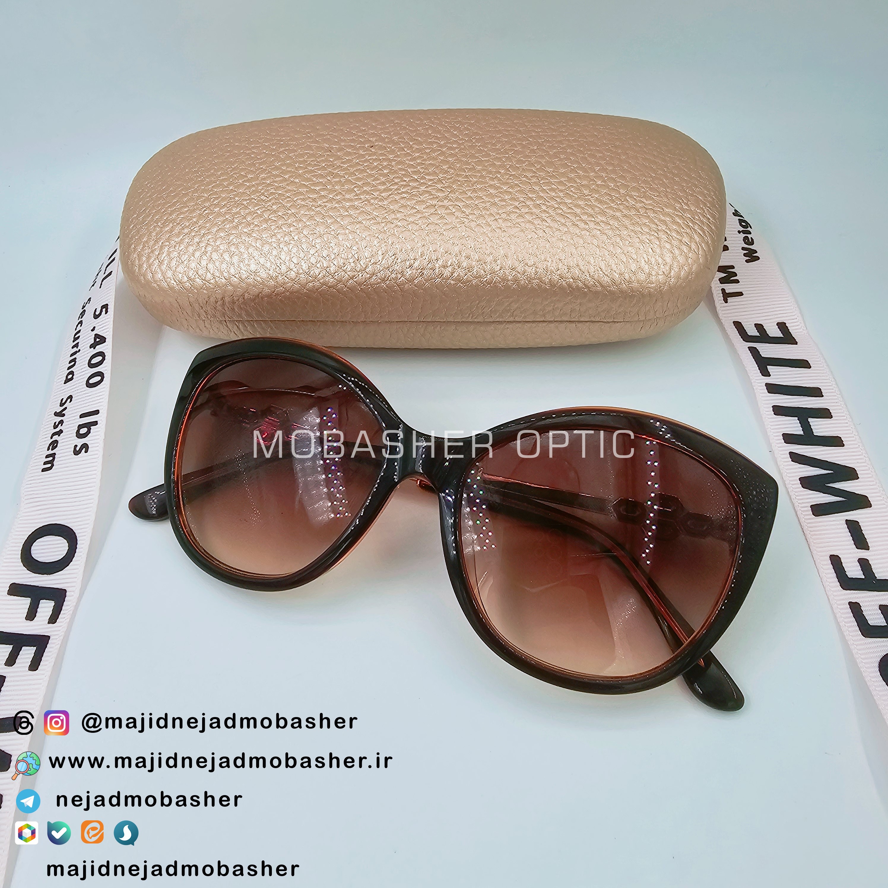 عینک آفتابی زنانه مارک بولگاری اورجینال اصلی تخفیف ویژه کد 3355