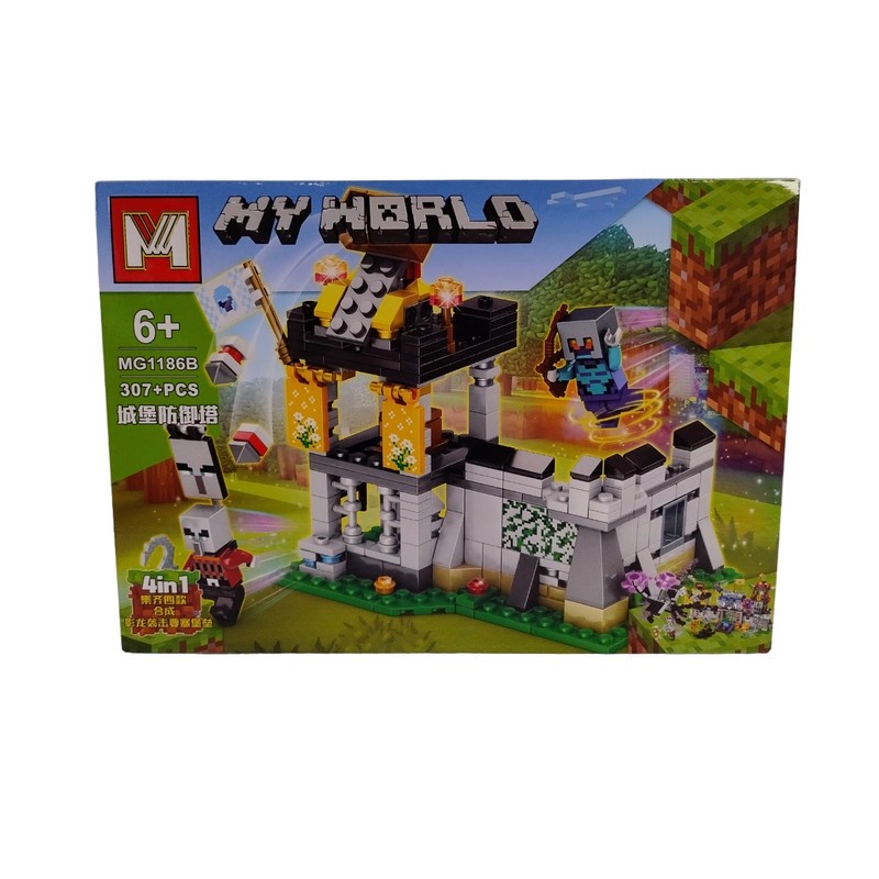ساختنی مدل ماینکرافت طرح MY WORLD کد 1186B