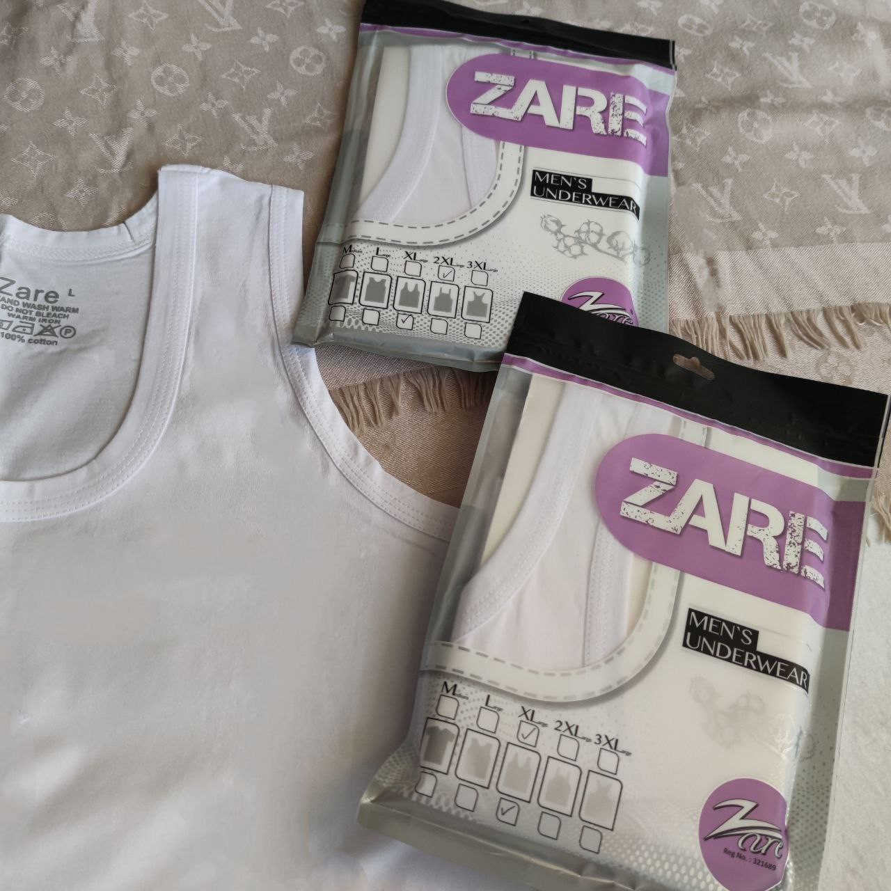 زیرپوش رکابی مردانه زارع