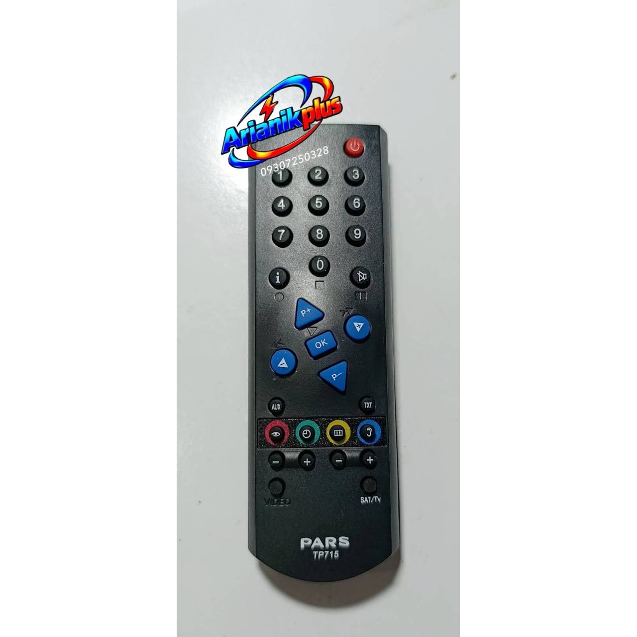 کنترل تلویزیون پارس مدل TP715