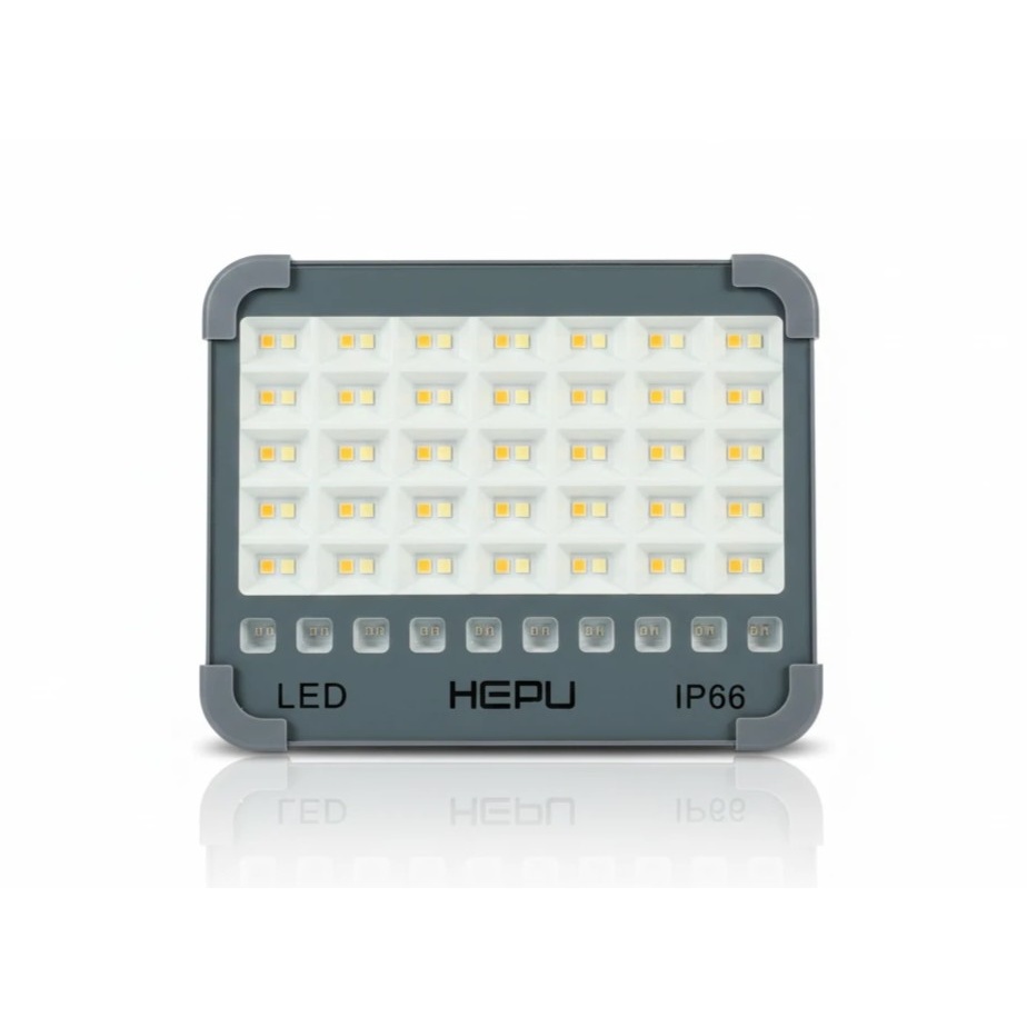 پروژکتور خورشیدی پر قدرت HEPU مدل HP-L33 با توان 150 واتی و ضد آب IP66